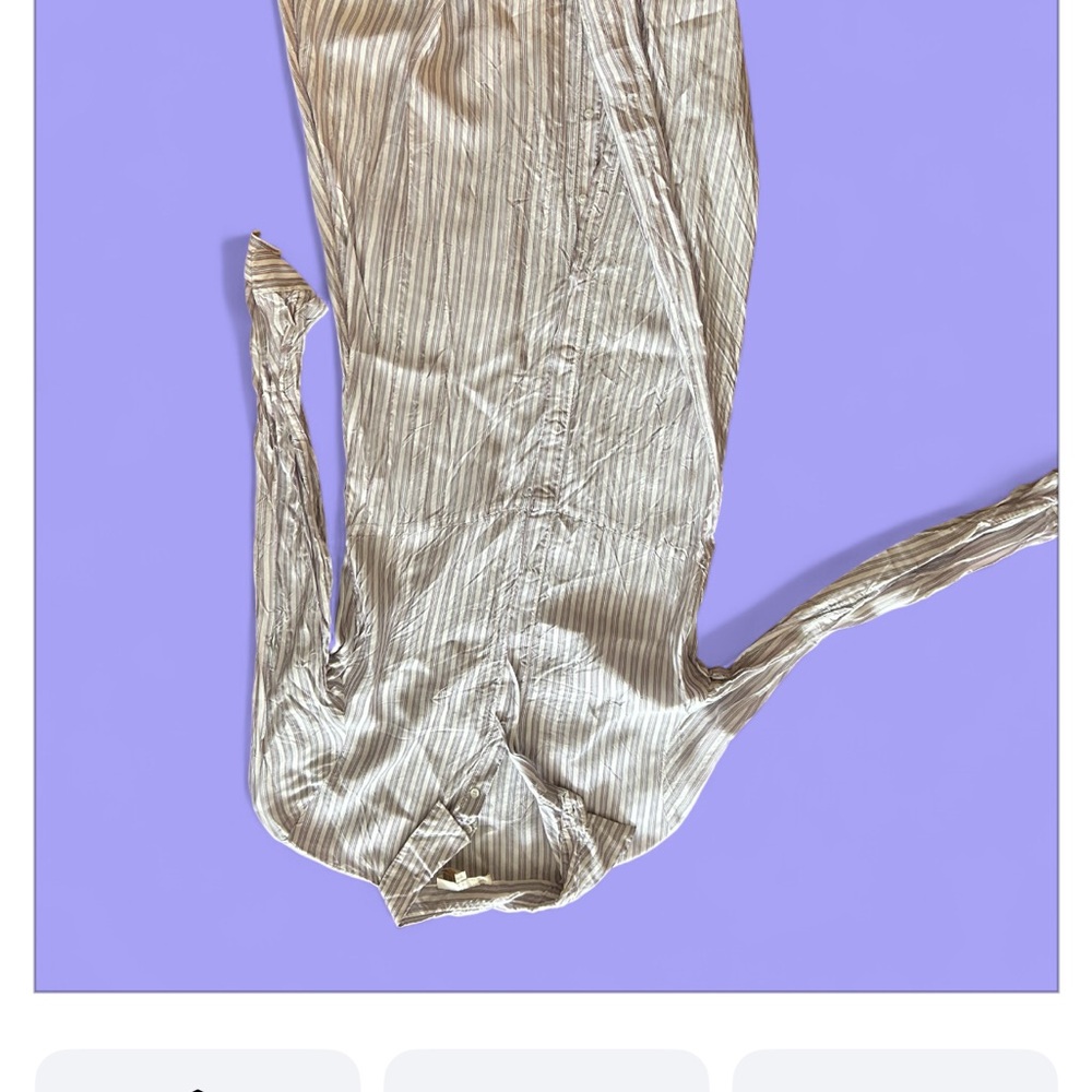 Maje striped asymmetrical dress 👗